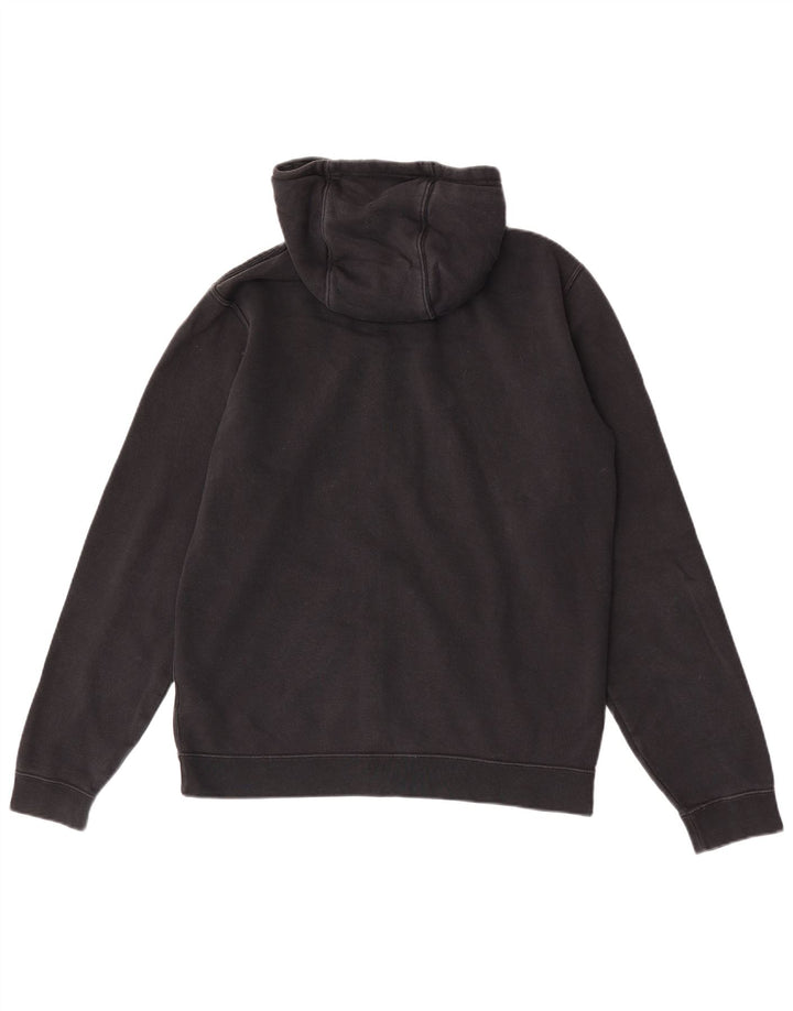 Nike Sweat à capuche zippé pour homme en coton noir moyen