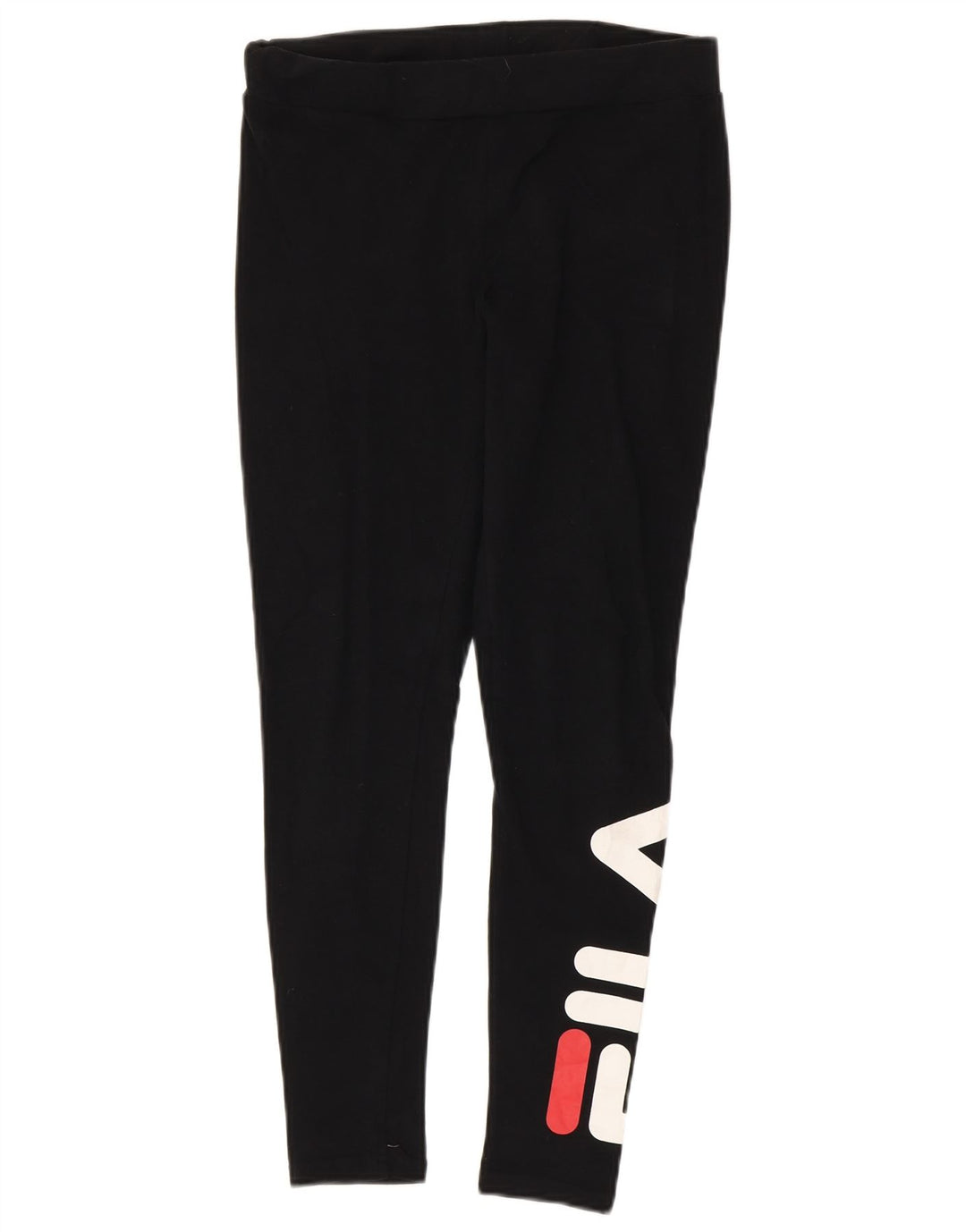 Fila Leggings graphiques pour femmes UK 10 petit coton noir