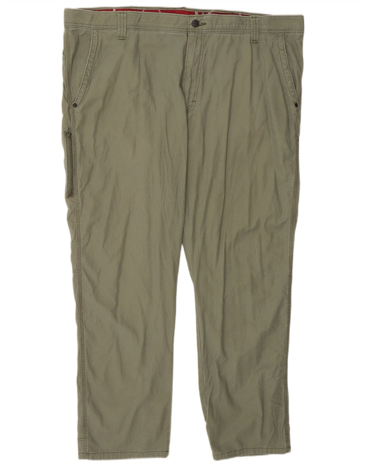 WRANGLER Pantalon Cargo Droit Homme W44 L30 Vert Coton