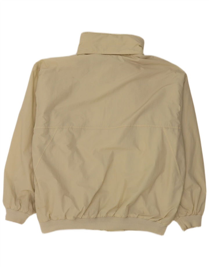 Slam Veste Bomber à Capuche Homme UK 44 2XL Blanc Cassé Nylon