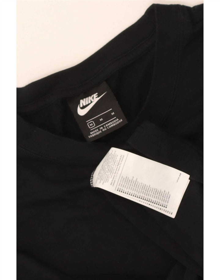 Nike T-Shirt Homme Noir Moyen Coton