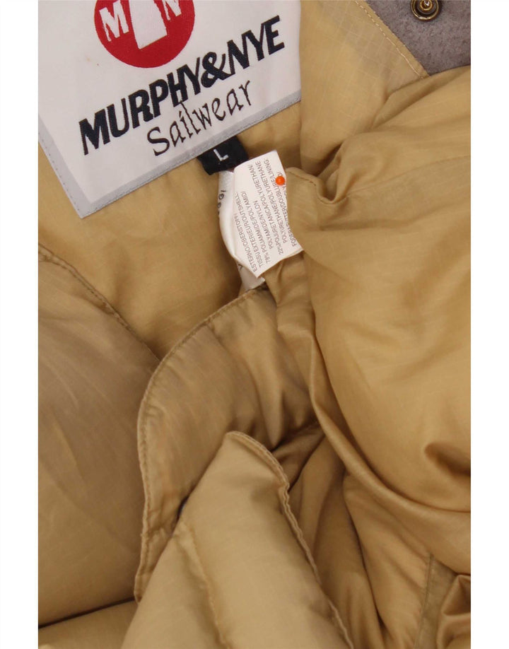 Murphy & Nye Gilet rembourré pour homme UK 40 Large Beige Polyamide
