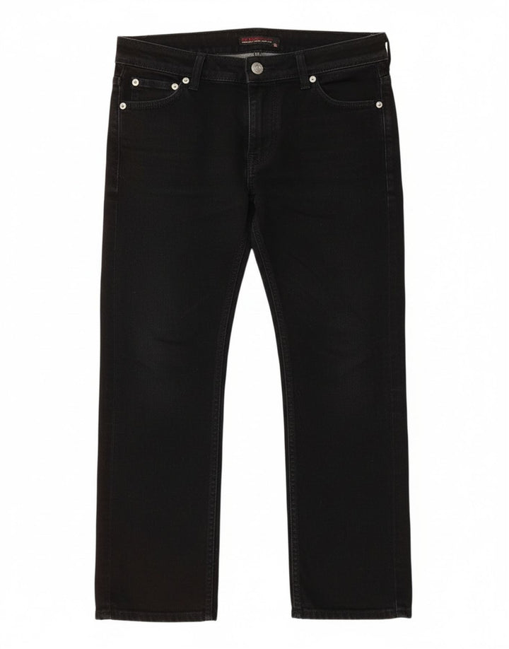 Guess Jean Court Femme W28 L23 Coton Noir