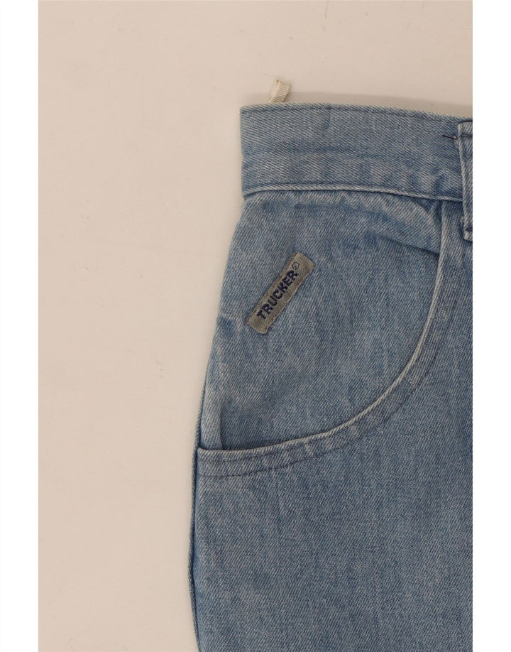 VINTAGE Womens Denim Skirt W24 XS Blue Vintage Vintage and Second-Hand Vintage from Messina Hembry 