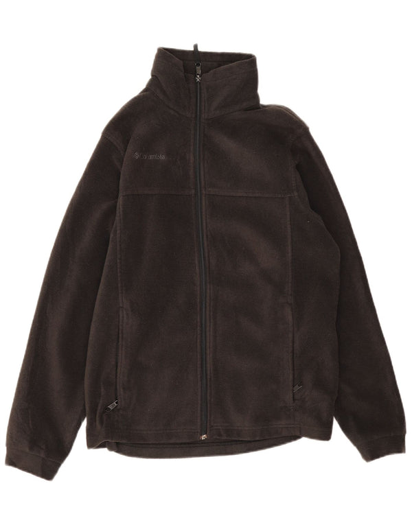 Columbia Veste Polaire Garçon 15-16 ans Noir Polyester