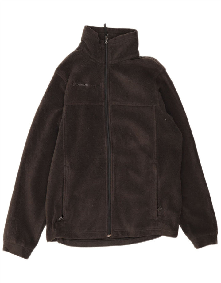 Columbia Veste Polaire Garçon 15-16 ans Noir Polyester