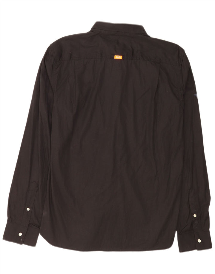 Superdry Chemise Homme Large Noir Coton