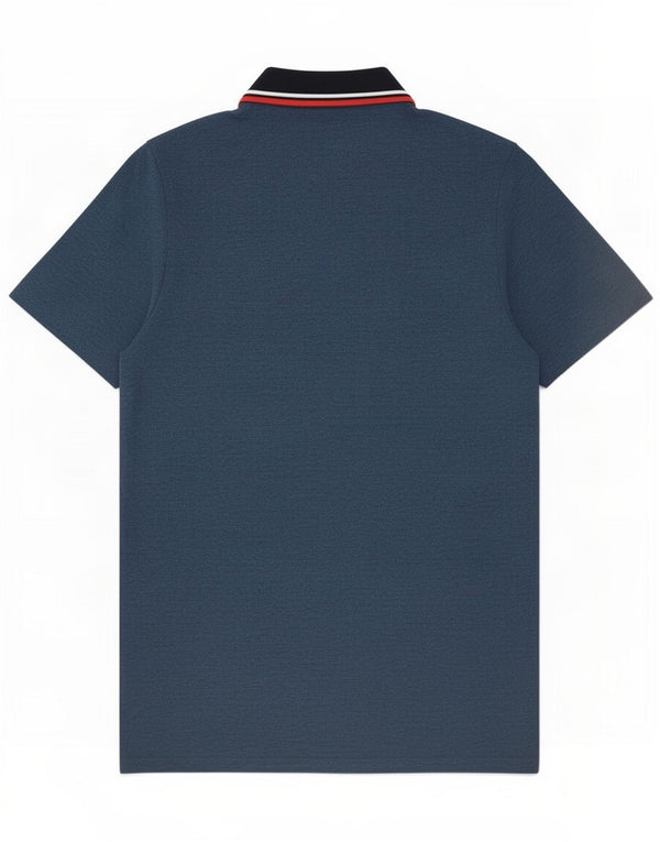 Jack & Jones Polo Homme Bleu Moyen Coton
