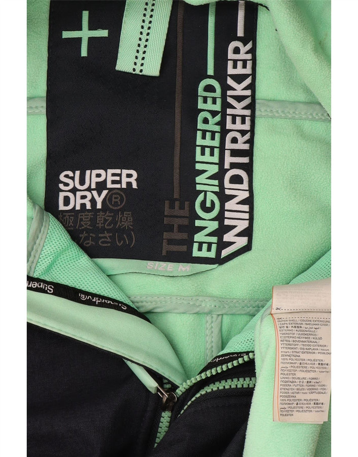 Superdry Veste coupe-vent à capuche Windtrekker pour homme UK 38 Bleu marine moyen