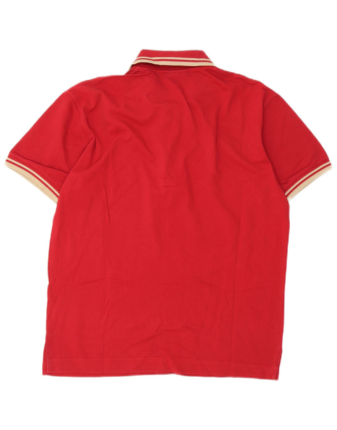Rifle Polo Coupe Regular Homme Petit Rouge Coton