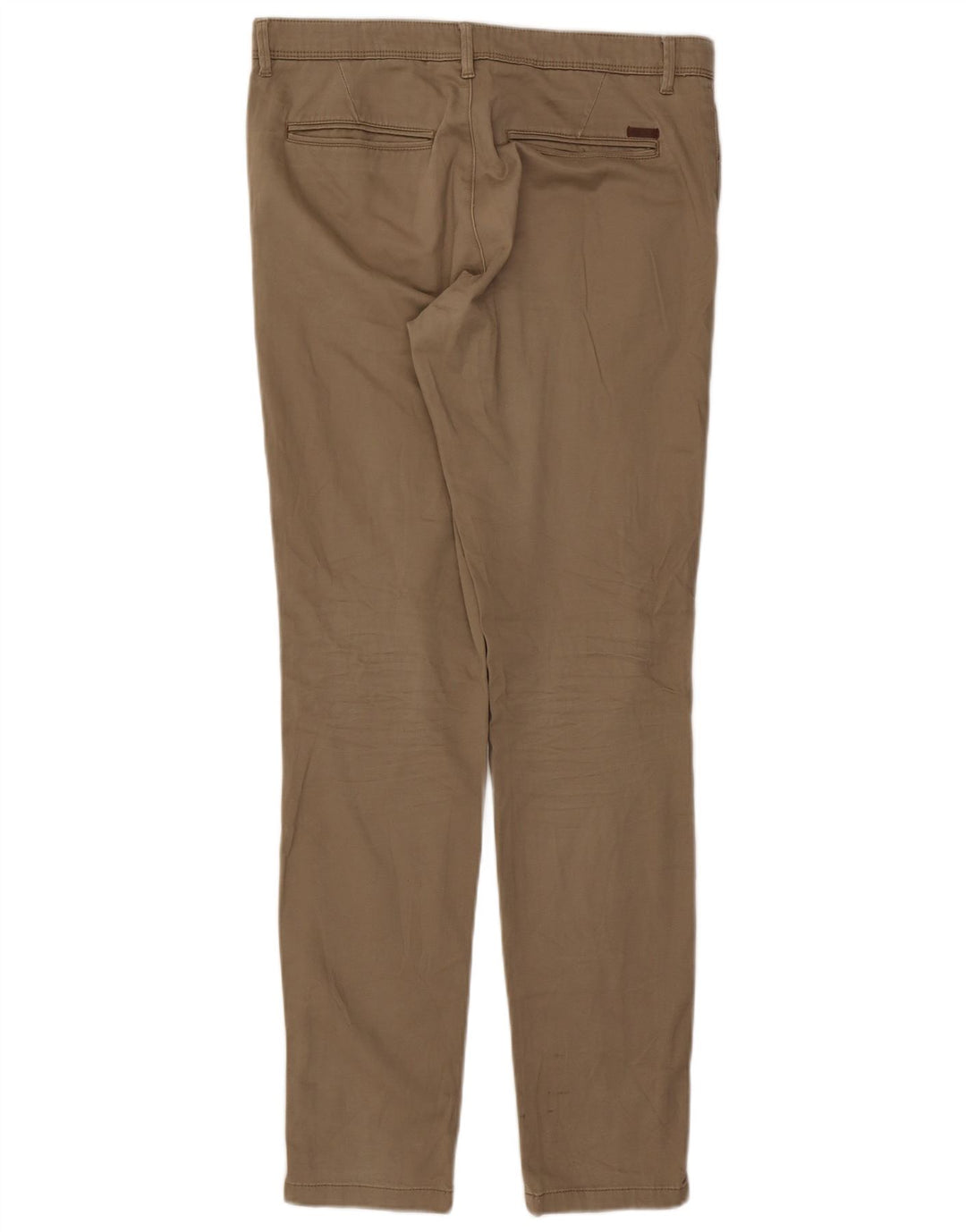 JACK & JONES Pantalon Chino Slim Homme W32 L32 Beige Coton