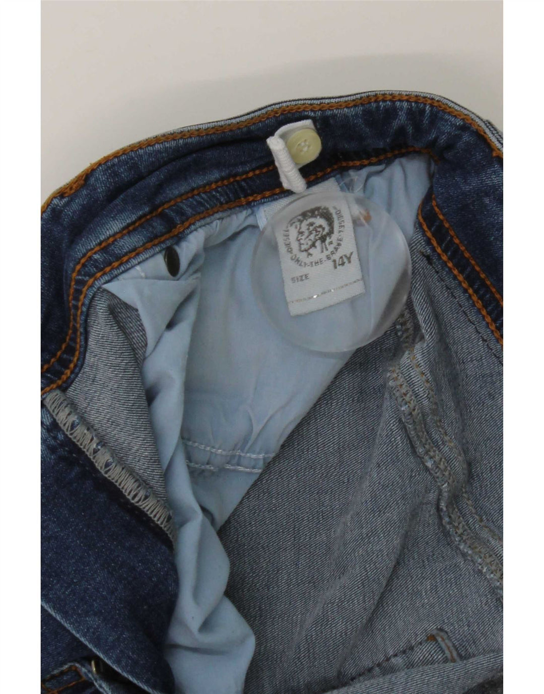 Diesel Jean Slim Garçon 13-14 Ans W28 L26 Bleu