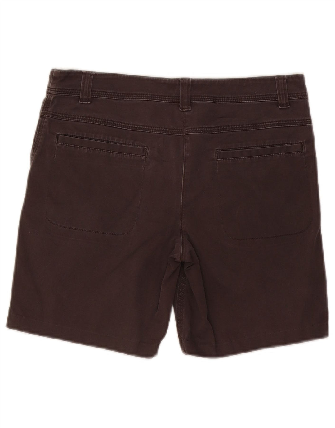 vintage Femme Chino Shorts W28 Coton Gris Moyen