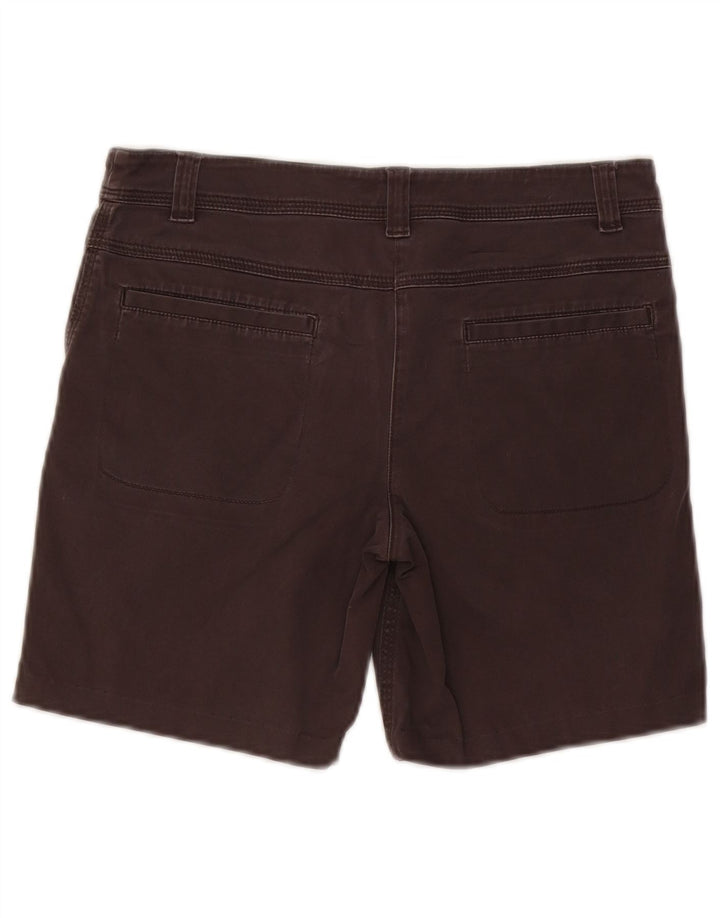 vintage Femme Chino Shorts W28 Coton Gris Moyen