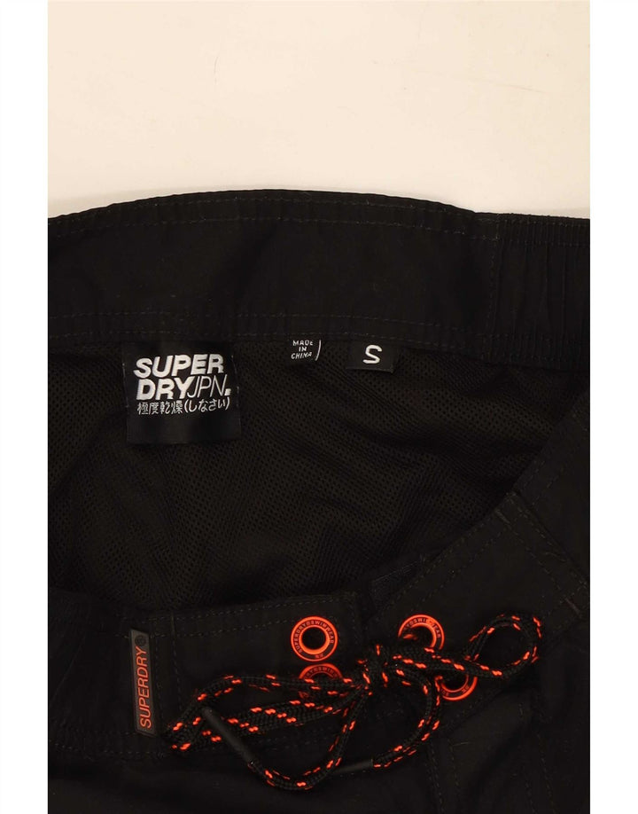 Superdry Short de Bain Graphique Homme Petit Noir Polyester
