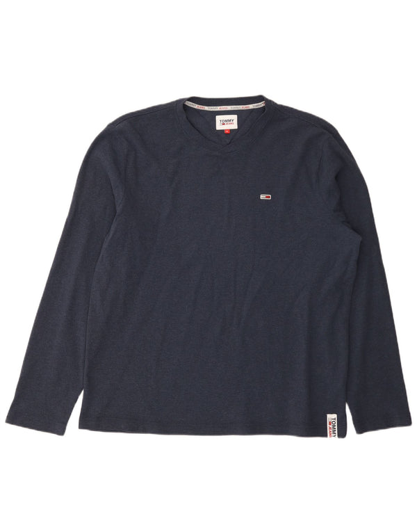 Tommy Hilfiger Haut Homme Manches Longues XL Bleu Marine Coton