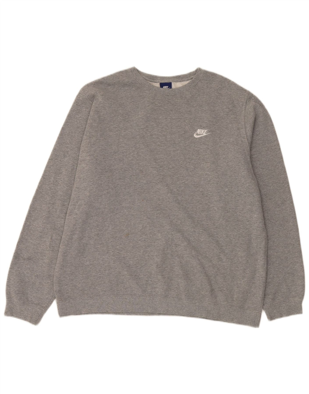 Nike Sweat-shirt pour homme XL Gris Polyester