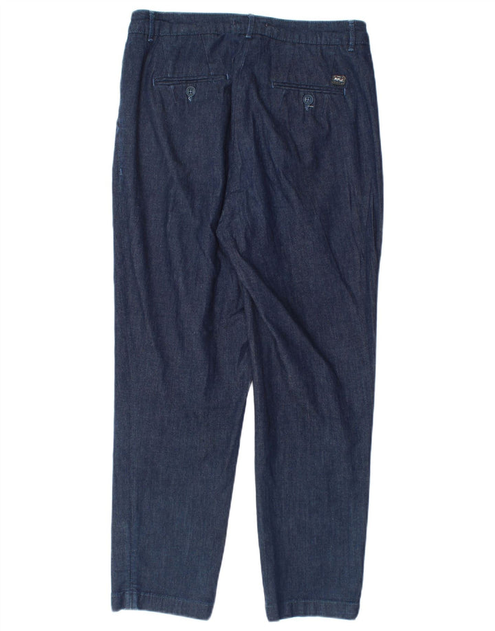 Rifle Pantalon court pour femme W28 L24 Bleu marine