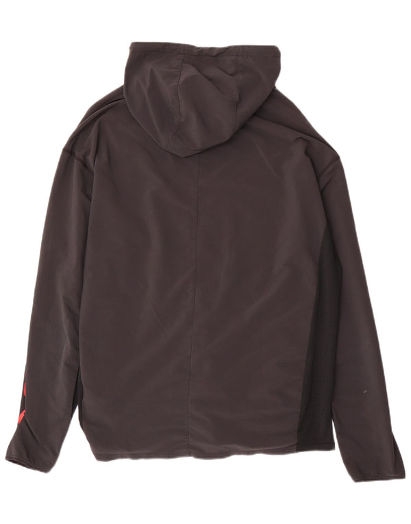 Nike Hommes Dri Fit Standard Fit Sweat à capuche Noir Moyen Polyester