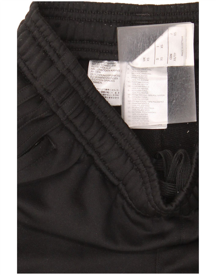 Adidas Pantalon de survêtement graphique pour homme XS Noir Polyester