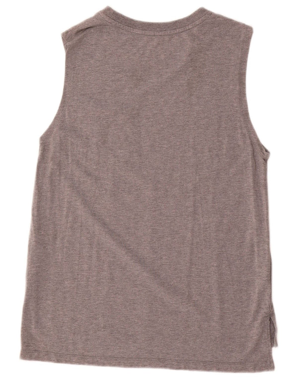 Nike Hommes Débardeur Petit Gris Moucheté Modal