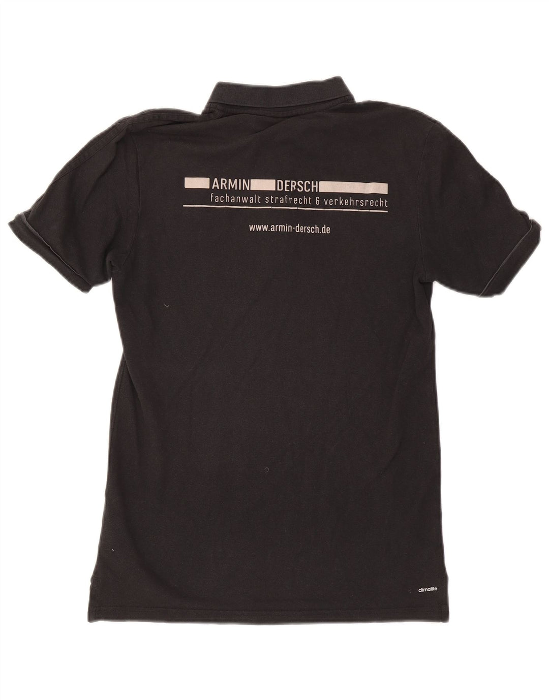 Adidas Polo graphique homme en coton noir moyen