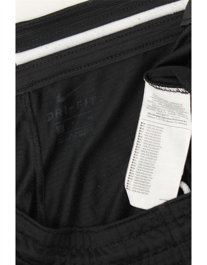 Short de sport Nike Dri Fit Graphic pour hommes, petit, noir, polyester