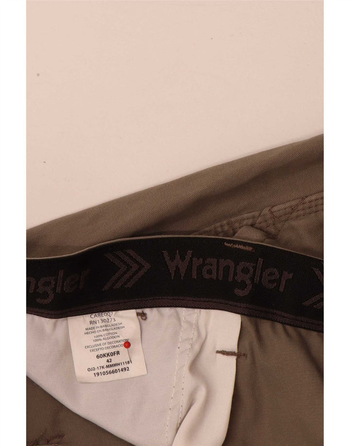 Wrangler Short Cargo Homme XL W42 Gris Coton