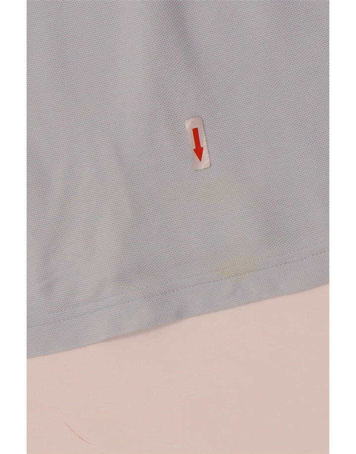Fila Polo court femme IT 40 petit bleu coton