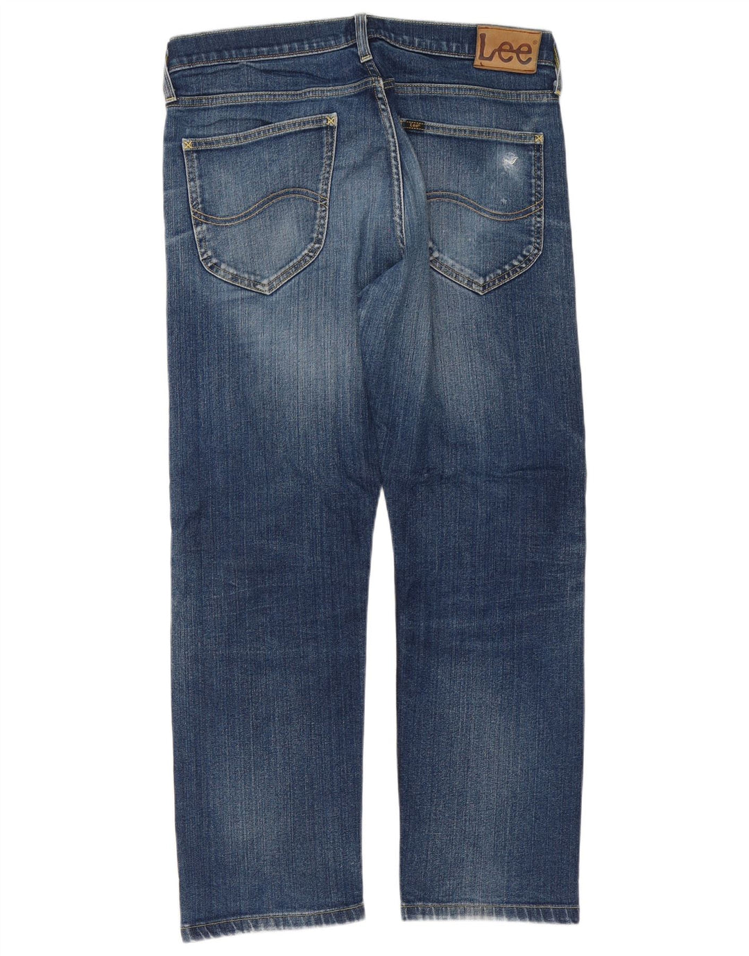 Lee Jean Droit Blake Homme W34 L28 Bleu Coton