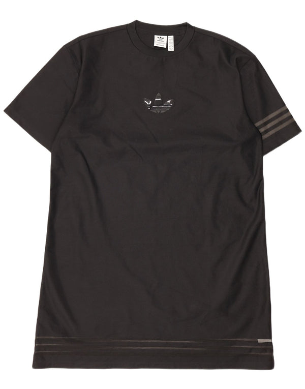 Adidas Robe T-Shirt Oversize Femme EU 34 XS Noir Polyester