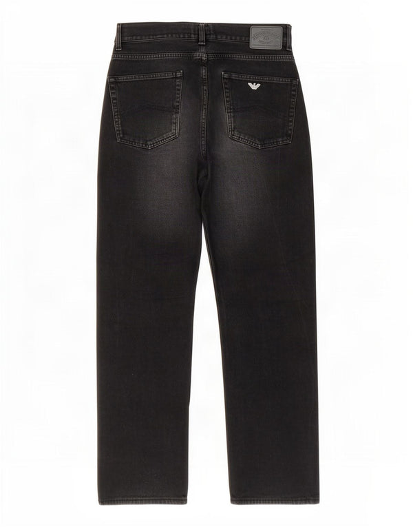 Armani Jean droit homme W32 L33 coton noir