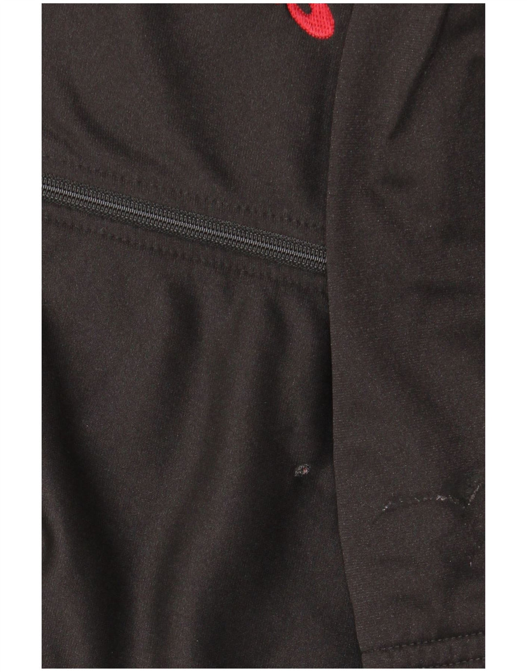 ASICS Veste de survêtement graphique pour hommes IT 56 XL Noir Colourblock