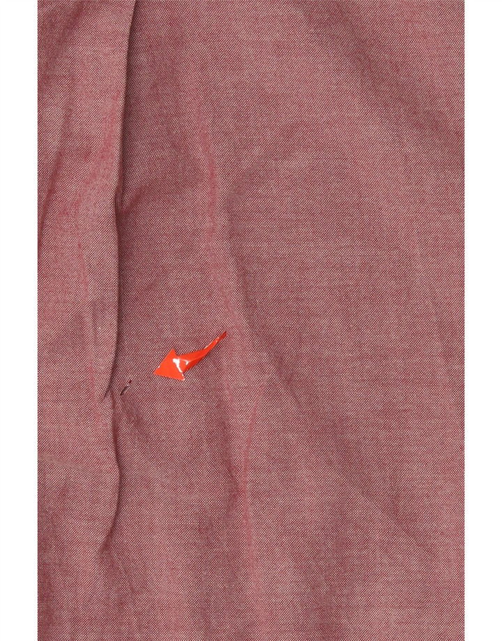 IZOD Chemise Homme Large Marron Coton