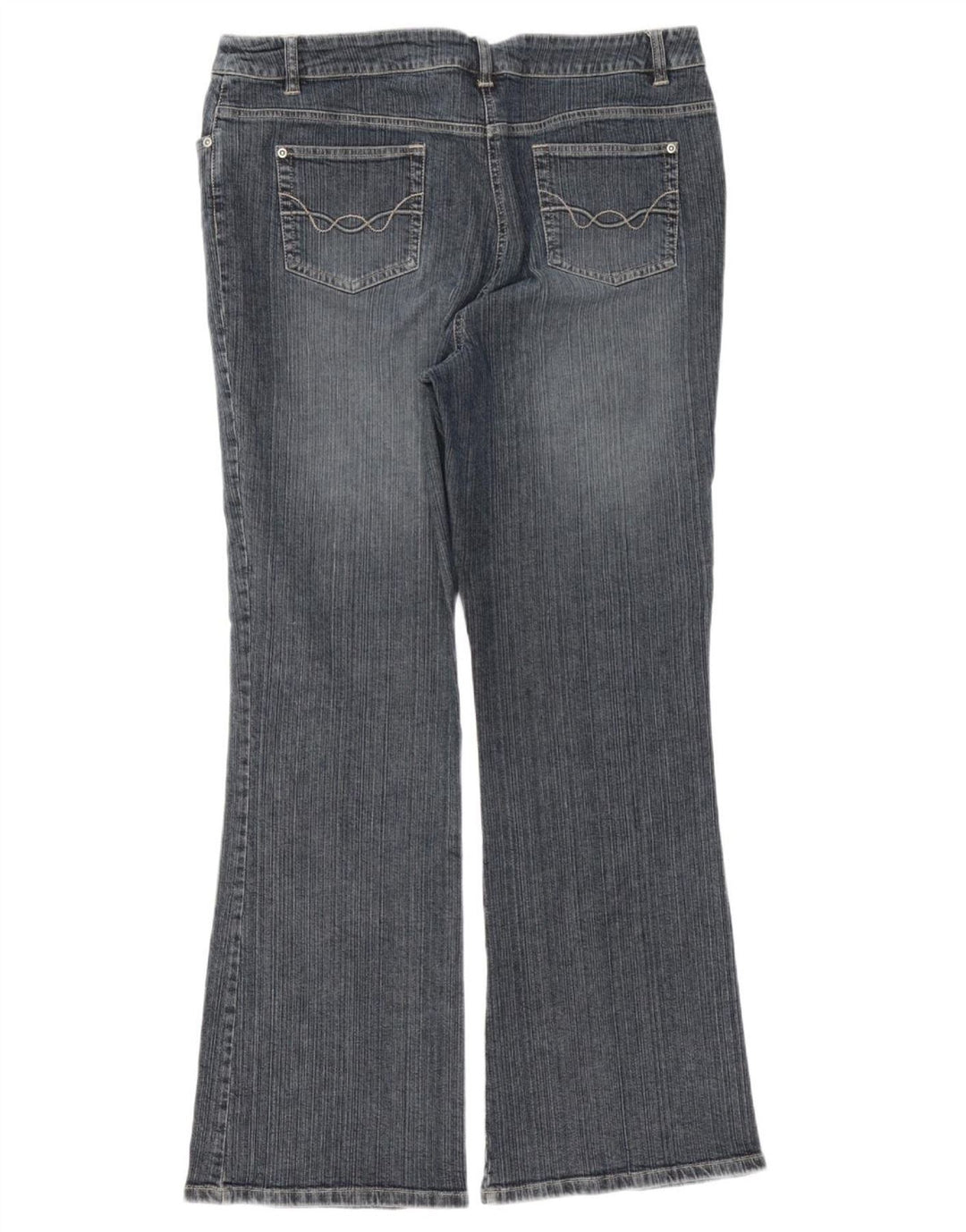 WALLIS Jean bootcut pour femme UK 16 Large W38 L32 Bleu Coton