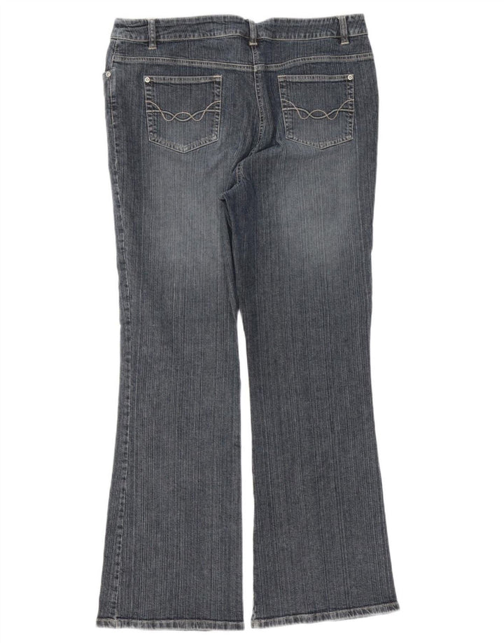 WALLIS Jean bootcut pour femme UK 16 Large W38 L32 Bleu Coton