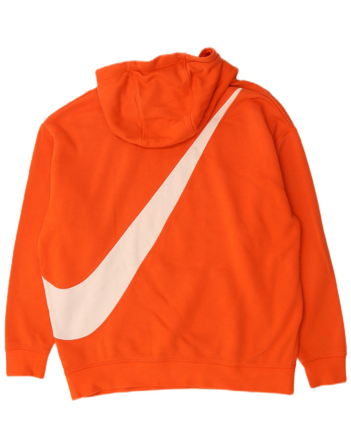 Nike Pull à capuche graphique pour homme Petit coton rouge