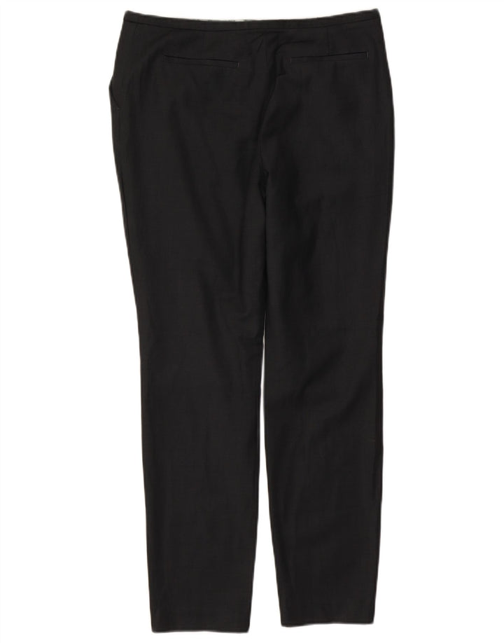 Ted Baker Pantalon de costume slim pour femme Taille 2 Small W30 L28 Laine noire