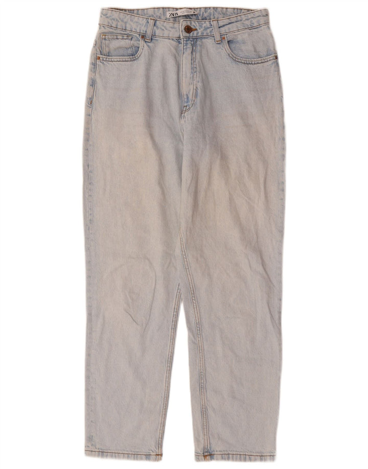Zara Jean fuselé pour femme EU 40 Medium W30 L28 Bleu