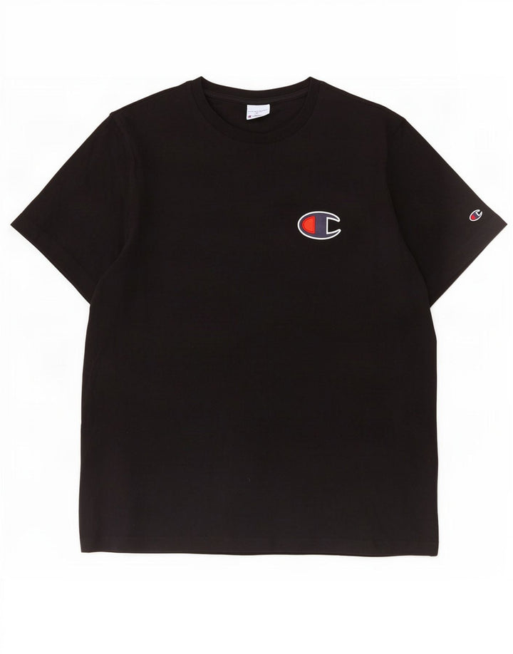 Champion T-Shirt Graphique Homme 2XL Noir