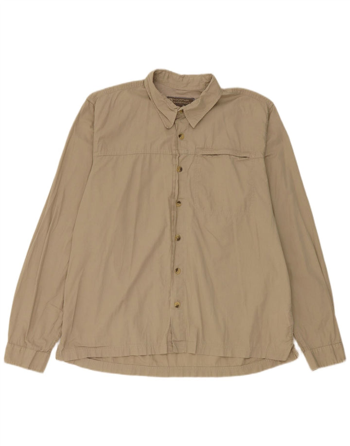 Mountain Warehouse Chemise Homme XL Coton Beige