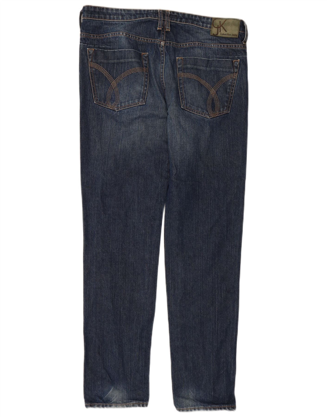 CALVIN KLEIN Jean Slim Homme W34 L32 Bleu