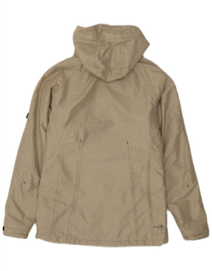 Killtec Veste Coupe-Vent Fille 15-16 Ans Beige Carreaux Polyester
