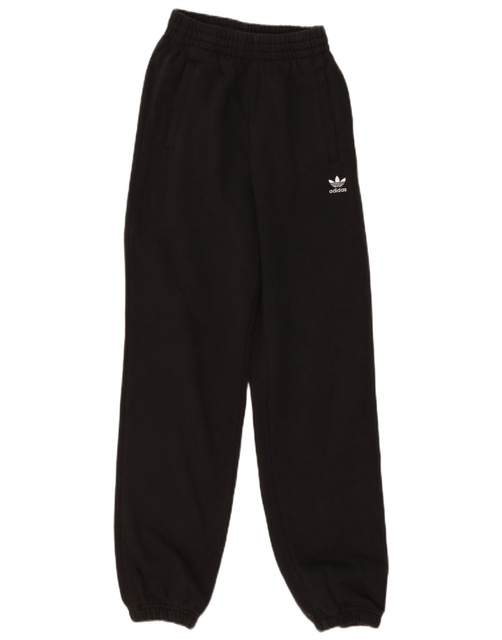 Adidas Pantalon de survêtement pour femme Joggers UK 0/2 2XS Coton noir