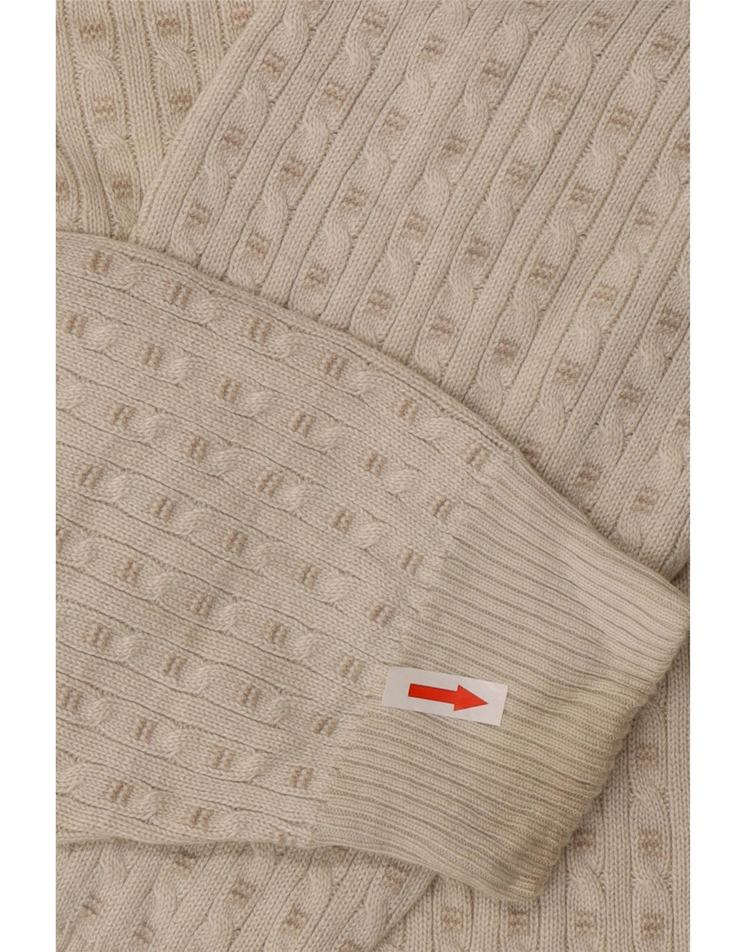 Marks & Spencer Pull Col Rond Homme Blanc Cassé Moyen Acrylique