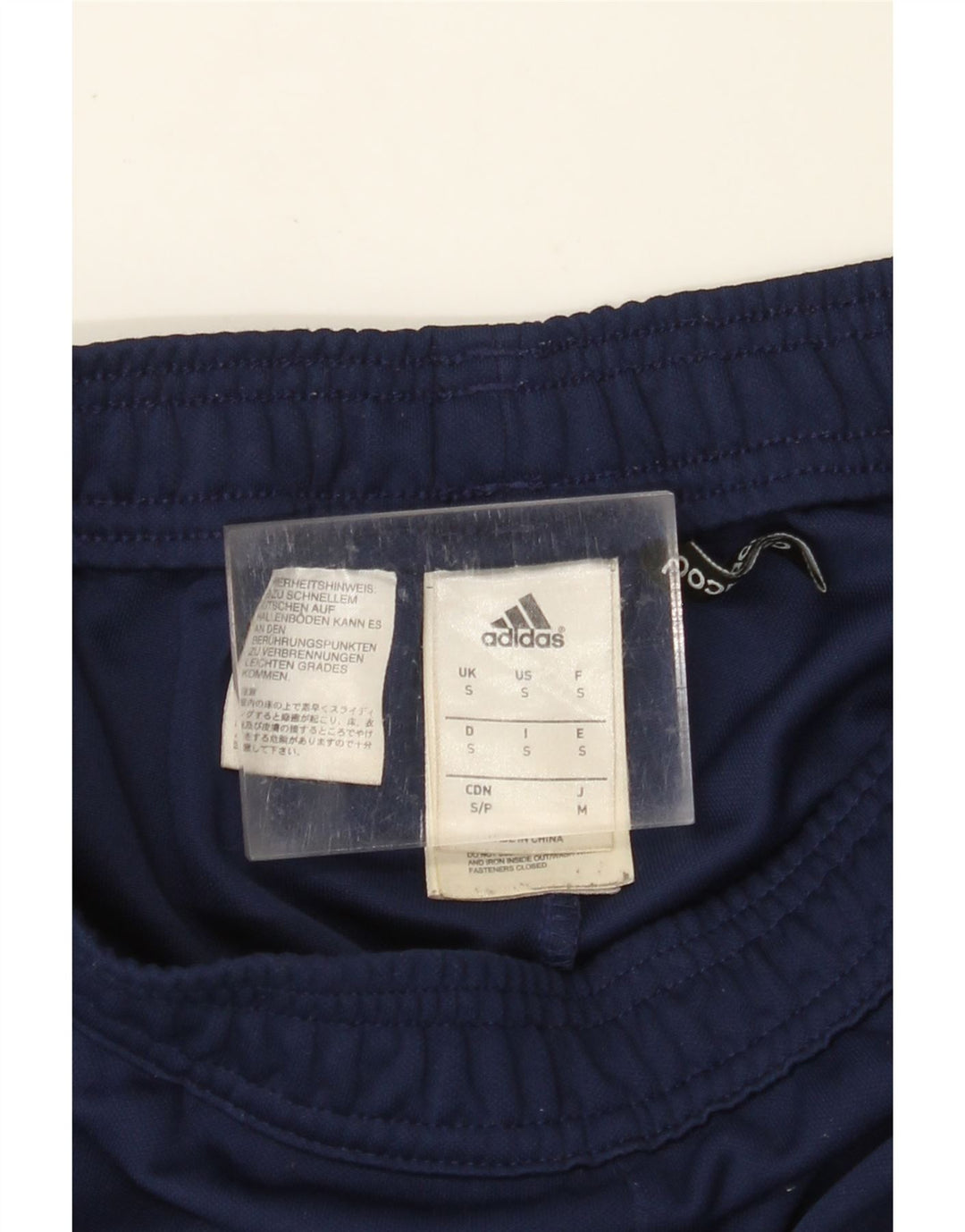 ADIDAS Pantalon de survêtement Climacool pour femme UK 10 Small Bleu marine