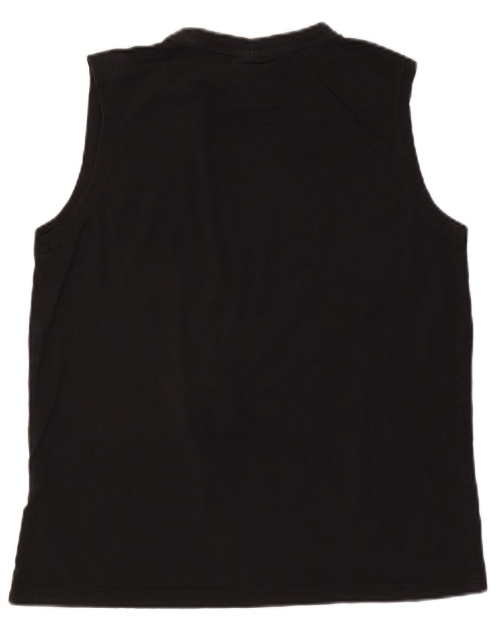 Champion Débardeur Femme UK 16 Large Noir Coton