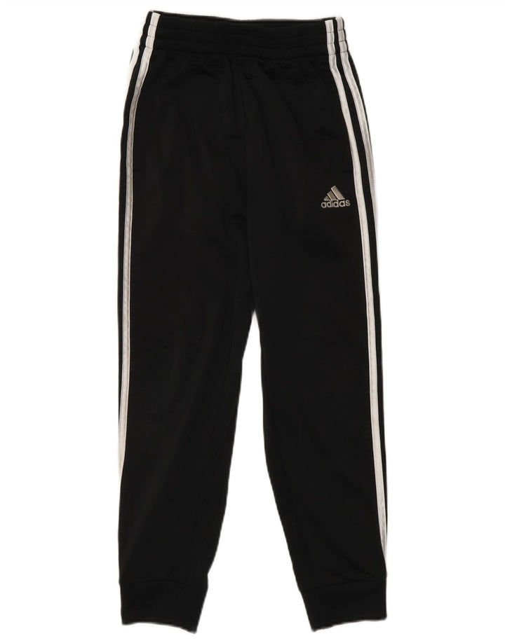 Adidas Pantalon de Survêtement Garçon Joggers 7-8 Ans Petit Noir Polyester