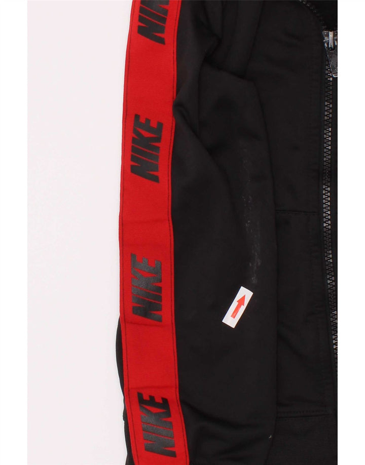 Nike Veste de survêtement graphique pour garçon 6-7 ans Large Noir Colourblock
