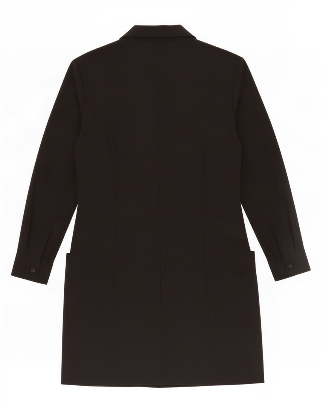 Zara Manteau croisé pour femme UK 12 Medium Noir
